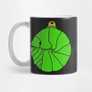 Green isopod bauble Mug